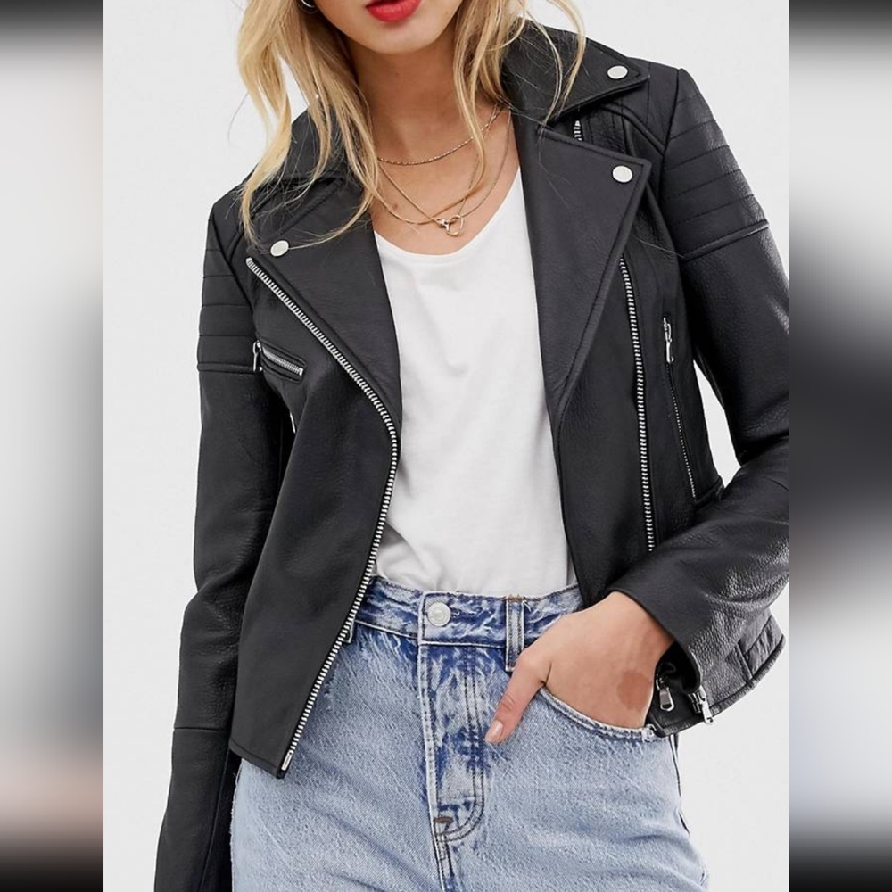 Leather jacket